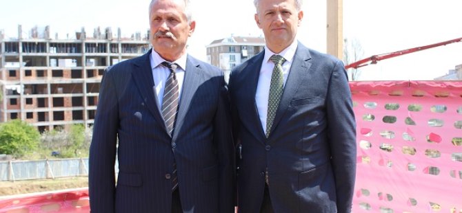 AYDOS YEŞİLÇAM EVLERİ PROJESİNİN TEMELİ ATILDI
