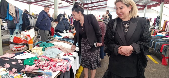 KARTALLI KADINLAR ''ATMA SAT!'' PAZARI'NDA BULUŞTU