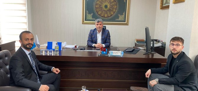 ANAVATAN PARTİSİ PENDİK İLÇE BAŞKANI FATİH KORKUSUZ'DAN BAŞKAN YARDIMCISI ATAKAN YÜCE'YE ZİYARET