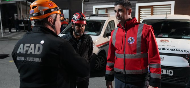 KARTAL BELEDİYESİ ARAMA KURTARMA EKİBİ AĞIR SEVİYE AKREDİTASYON SINAVINI BAŞARIYLA GEÇTİ