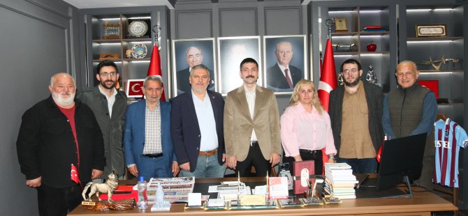 MHP PENDİK İLÇE BAŞKANI KERİM KAYA BASIN MENSUPLARIYLA BİR ARAYA GELDİ