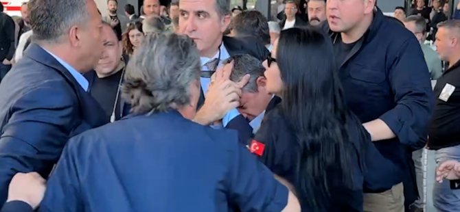 CHP GENEL BAŞKANI ÖZGÜR ÖZEL SALDIRIYA UĞRADI