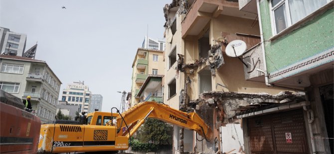 KARTAL'DA RİSKLİ YAPILARIN DÖNÜŞÜMÜ HIZ KESMEDEN DEVAM EDİYOR