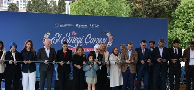 EL EMEĞİ ÇARŞISI ANNELER GÜNÜ’NDE AÇILDI