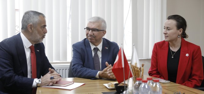 PENDİK KIZILAY MACARİSTAN KİSPEST BELEDİYE BAŞKANI GAJDA PETER VE HEYETİNİ MİSAFİR ETTİ