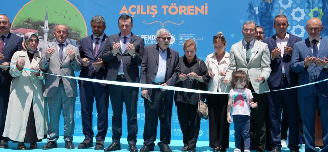 ''İBRAHİM AZMİ BEĞEN CAMİİ-3'' DÜZENLENEN TÖRENLE İBADETE AÇILDI