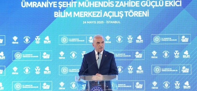 ÜMRANİYE BİLİM MERKEZİ HİZMETE AÇILDI