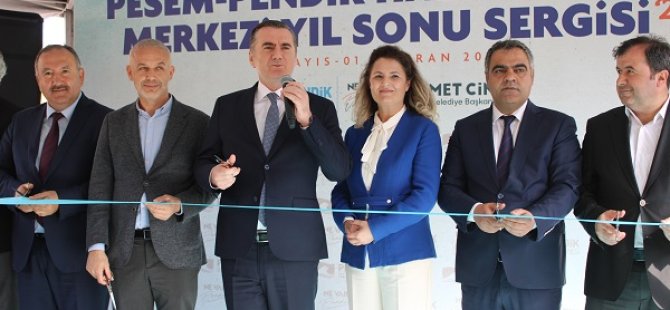 PESEM-PENDİK HALK EĞİTİM MERKEZİ YIL SONU SERGİSİ GÖRKEMİYLE AÇILDI