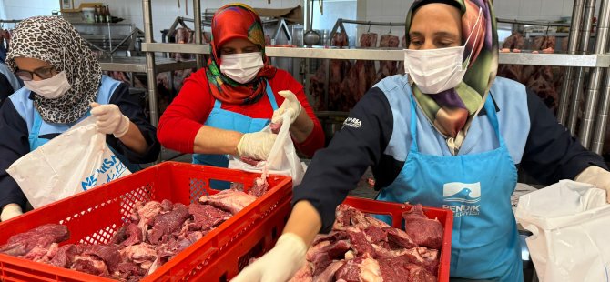 KURBAN BEREKETİ PENDİK'TE PAYLAŞILDI
