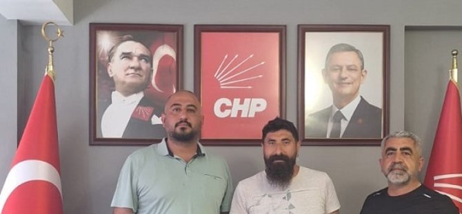 HASAN ALİ ÇÖLÜK'TEN CHP ERZİNCAN  İL BAŞKANLIĞI'NA ZİYARET