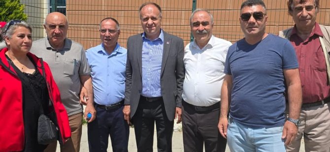 CHP PENDİK İLÇE BAŞKANLIĞI MARMARA CEZAEVİ'NDE İBB BAŞKANI EKREM İMAMOĞLU'NU YALNIZ BIRAKMADI