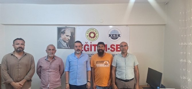 ERZİNCAN EĞİTİM-SEN ŞUBESİ'NDEN EĞİTİM SORUNLARI VE DAYANIŞMA VURGUSU