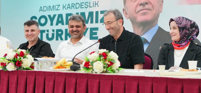 BAŞKAN AHMET CİN AK PARTİ PENDİK İLÇE BAŞKANLIĞI'NIN YÖNETİM KURULU TOPLANTISI'NA KATILDI