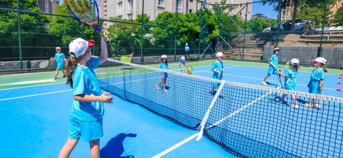 YAZ SPOR OKULLARI DOLU DOLU GEÇİYOR
