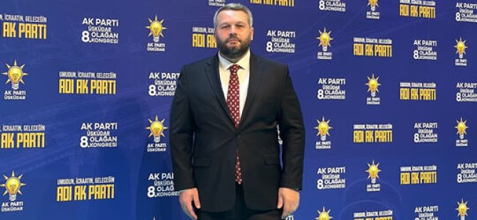 AK PARTİ ÜSKÜDAR İLÇE BAŞKANI ERDEM DEMİR  İSTİFA ETTİ