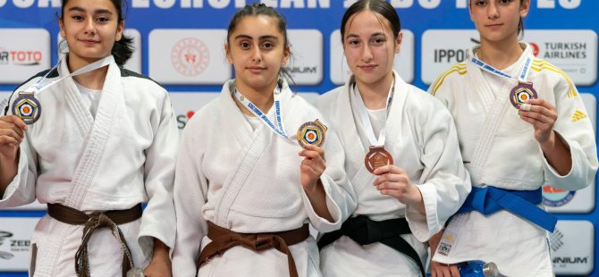 ÜMRANİYE BELEDİYESİ JUDO TAKIMI’NA AVRUPA KUPASI’NDAN 3 MADALYA
