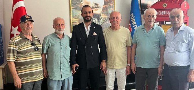 FATİH KORKUSUZ MUHARİP GAZİLER DERNEĞİ'Nİ ZİYARET ETTİ