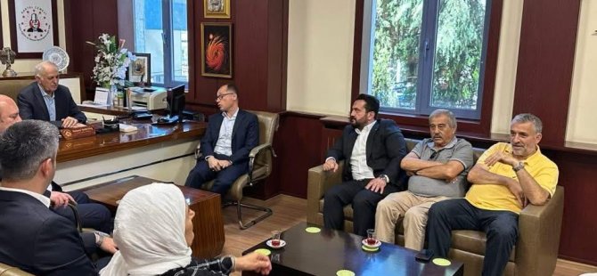 AK PARTİ KARTAL'DAN  CEMEVİ VAKFINA ZİYARET