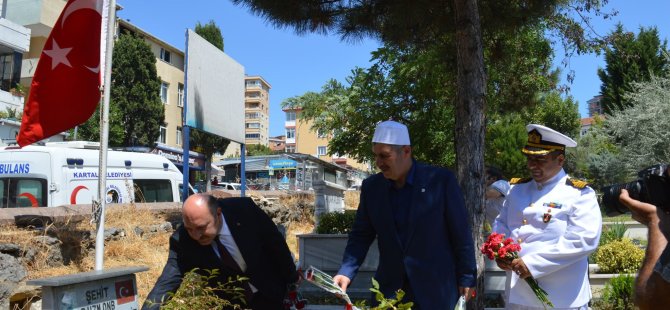 15 TEMMUZ ŞEHİDİ ŞÜKRÜ BAYRAKÇI KARTAL'DA DUALARLA ANILDI