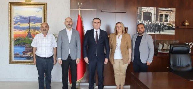 CHP PENDİK BELEDİYE MECLİS GRUBU'NDAN KAYMAKAM MEHMET YILDIZ'A ZİYARET