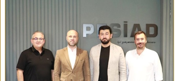 MÖVENPİCK İSTANBUL ASİA GENEL MÜDÜRÜ ERDEM ENGİN ERGİN'DEN PESİAD'A ZİYARET