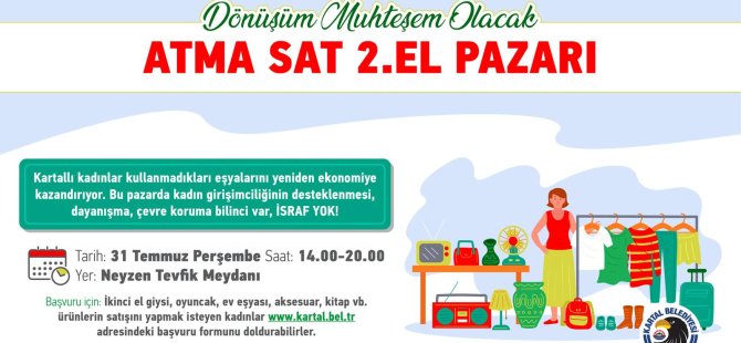 KARTAL’DA KADIN DAYANIŞMASI VE GERİ DÖNÜŞÜM BULUŞMASI