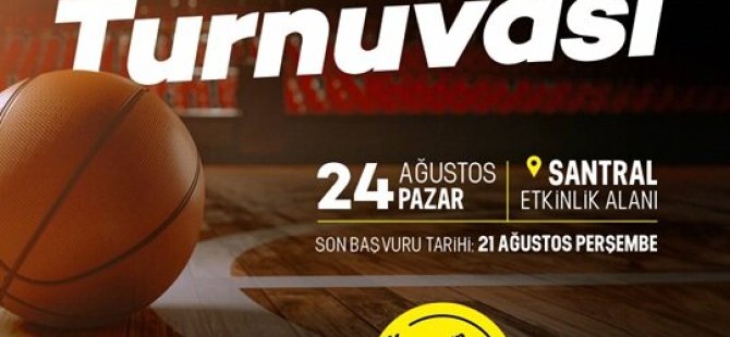3X3 SOKAK BASKETBOL TURNUVASI BAŞLIYOR
