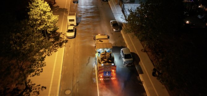 BU YIL 258 KM'LİK YOL ÇİZGİ ÇALIŞMASI YAPILDI