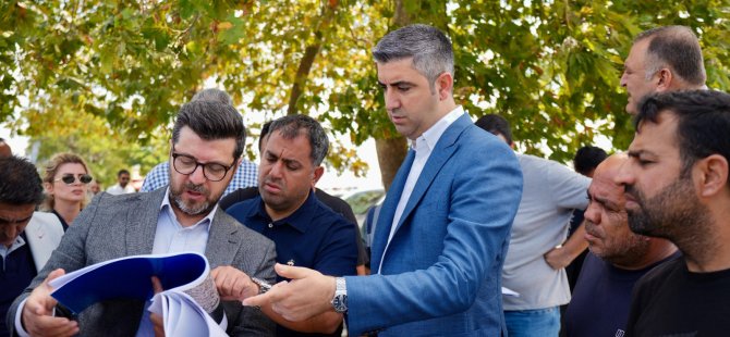 BAŞKAN GÖKHAN YÜKSEL İBB HEYETİ İLE KARTAL'DA DEVAM EDEN PROJELERİ İNCELEDİ