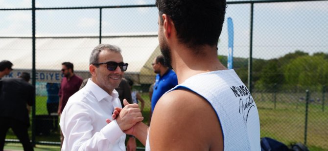 BAŞKAN AHMET CİN 30 AĞUSTOS ZAFER KUPASINA KATILDI