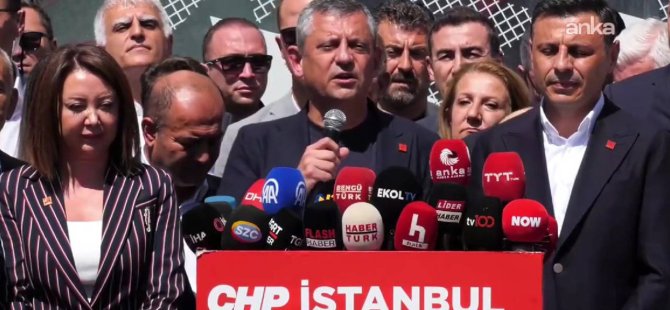ÖZGÜR ÖZEL:''ALINAN BU KARARI TANIMIYORUZ''