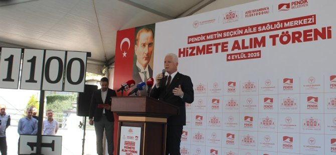 VALİ DAVUT GÜL PENDİK METİN SEÇKİN AİLE SAĞLIĞI MERKEZİ'NİN AÇILIŞINI GERÇEKLEŞTİRDİ