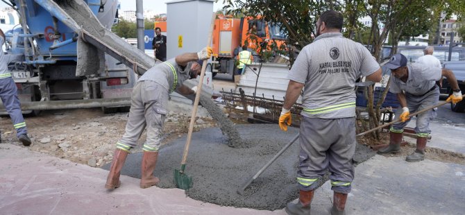 KARTAL BELEDİYESİ BALIKÇILAR ÇARŞISI YANGININ ARDINDAN ESNAFA DESTEK VERMEYE DEVAM EDİYOR