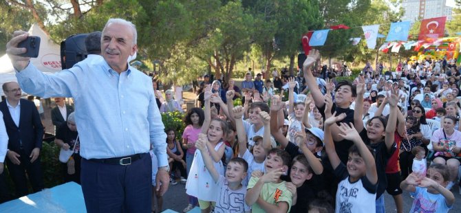 ÜMRANİYE’DE 21 PARKTA DÜZENLENEN ÇOCUK FESTİVALİNE 44.500 KİŞİ KATILDI