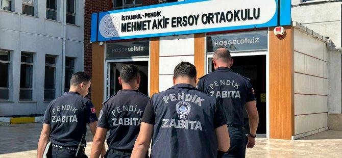 PENDİK ZABITA EKİPLERİ OKUL KANTİNLERİNİ DENETLEDİ