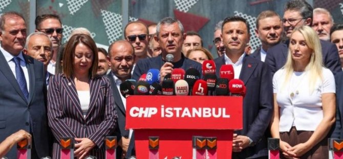 CHP İSTANBUL İL BAŞKANLIĞI'NA ATANAN KAYYIMA ANKARA 3 ASLİYE MAHKEMESİ'NDEN RED