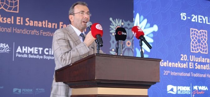 20. ULUSLARARASI GELENEKSEL EN SANATLARI FESTİVALİ PENDİK'TE KAPILARINI AÇTI