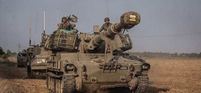 İSRAİL GAZZE'YE KARA HAREKATI BAŞLATTI