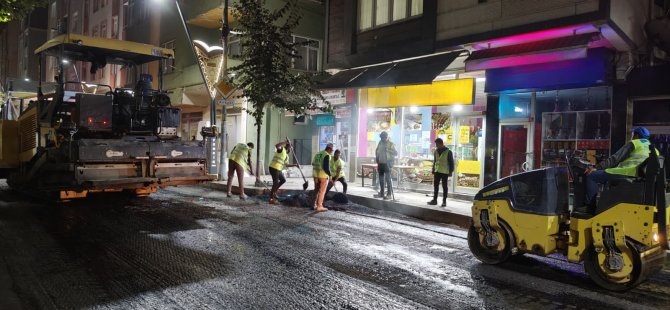 PENDİK GENELİNDE ASFALT ÇALIŞMALARI DEVAM EDİYOR
