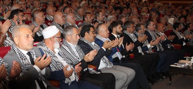 BAŞKAN AHMET CİN GAZZE'YE GÖNÜL KÖPRÜSÜ DESTEK KAMPANYASININ STARTINI BAŞLATTI