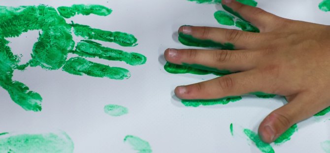 MİNİK ELLER GAZZE İÇİN BOYADI: ÜMRANİYE’DE ANLAMLI ETKİNLİK