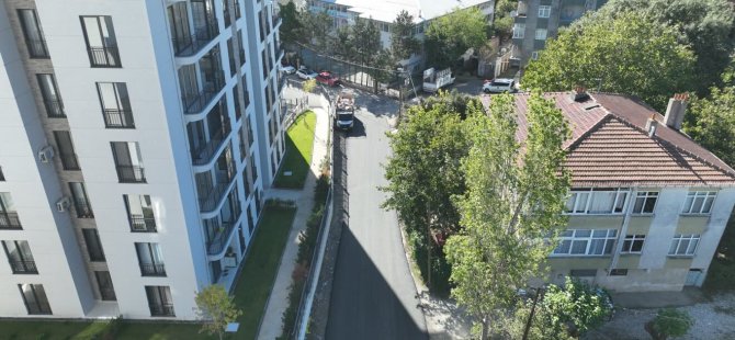 AŞAĞI DUDULLU MAHALLESİ’NDE ASFALT ÇALIŞMALARI TAMAMLANDI