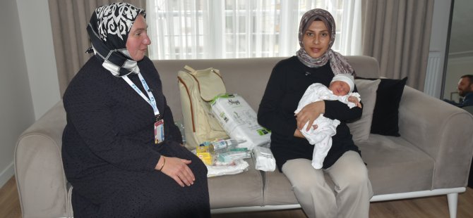 HOŞ GELDİN BEBEK UYGULAMASIYLA AİLELERE DESTEK SÜRÜYOR