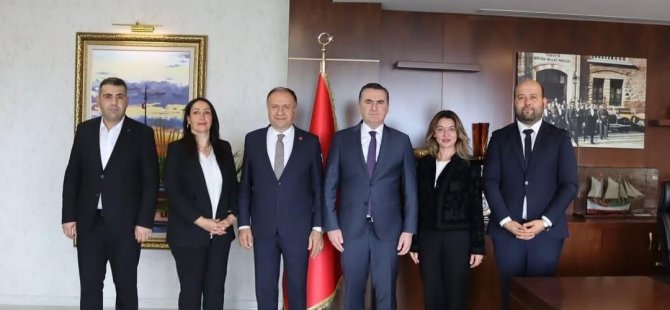 CHP PENDİK İLÇE BAŞKANLIĞI'NDAN KAYMAKAM MEHMET YILDIZ'A ZİYARET