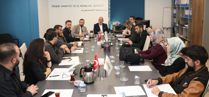 PESİAD ''PENDİKLİ GENÇLER İCAT ÇIKARTIYOR YARIŞMASI'' YÜRÜTME KURULU TOPLANTISINI GERÇEKLEŞTİRDİ