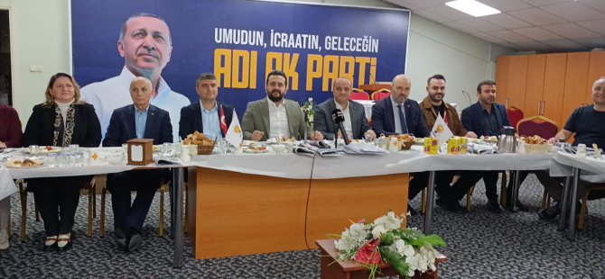 AK PARTİ KARTAL İLÇE BAŞKANI HAYDAR GÖKSOY:'' KARTAL'DA İFLAS ETMİŞ BİR BELEDİYE İLE KARŞI KARŞIYAYIZ''