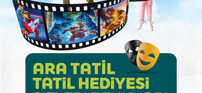 ÜMRANİYE BELEDİYESİ’NDEN ÇOCUKLARA ARA TATİL HEDİYESİ