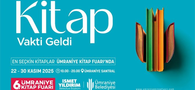 ÜMRANİYE KİTAP GÜNLERİ İÇİN GERİ SAYIM BAŞLADI