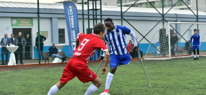 YENİŞEHİR AMPUTE FUTBOL SAHASI YENİLENİYOR