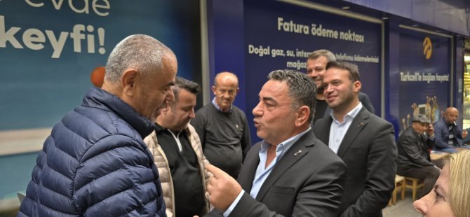 ANAHTAR PARTİ PENDİK İLÇE BAŞKANI ALİ FUAT ÇAKIR VE YÖNETİMİ ESNAFLARI ZİYARET ETTİ